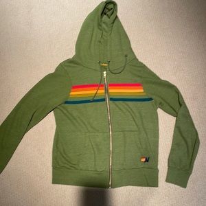 NWOT Aviator Nation zip up hoodie